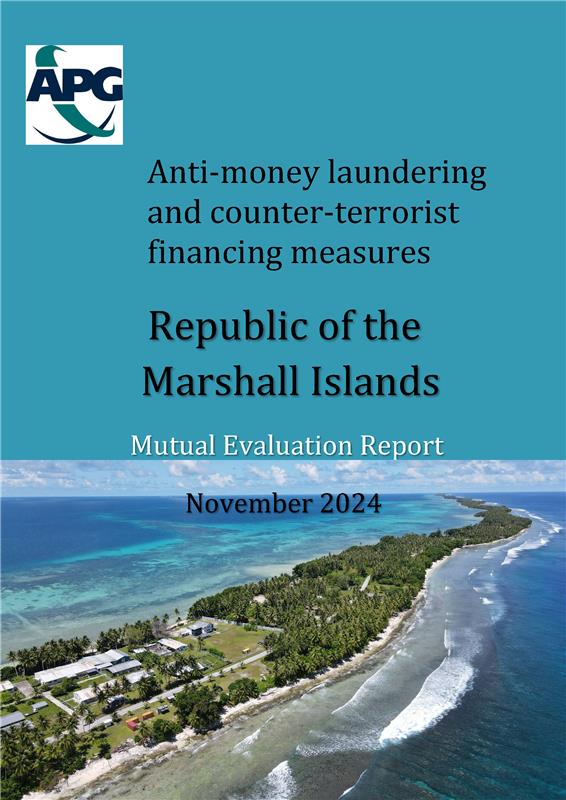 Cover of Mutual Evaluation Report - Marshall Islands 2024